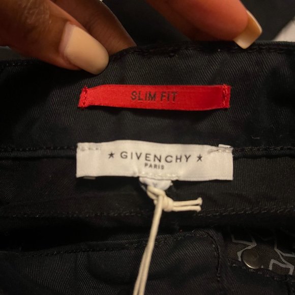 Givenchy Black Jeans Size: 12 - Picture 6 of 6